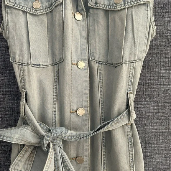 Blank NYC Light Blue Denim Dress - Picture 2 of 6